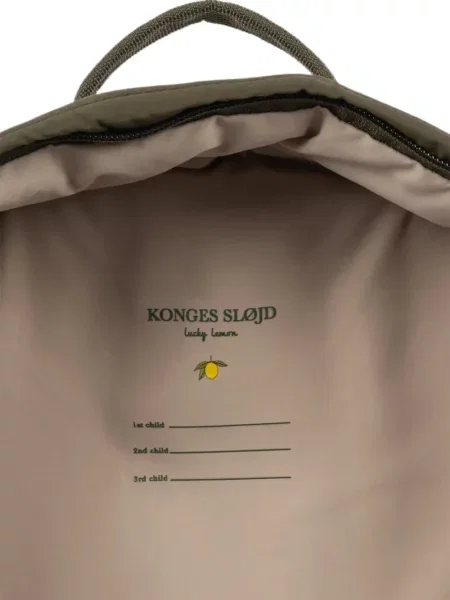 Σακίδιο πλάτης Konges Sløjd πράσινο