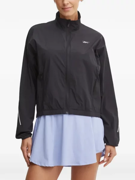 Geacă Reebok cu imagine negru