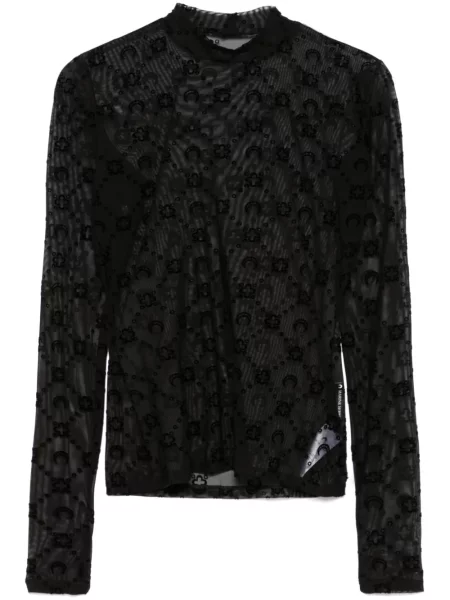 Koszulka Marine Serre z siateczką czarna