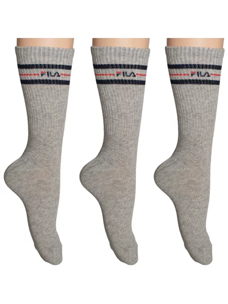 Čarape Fila siva