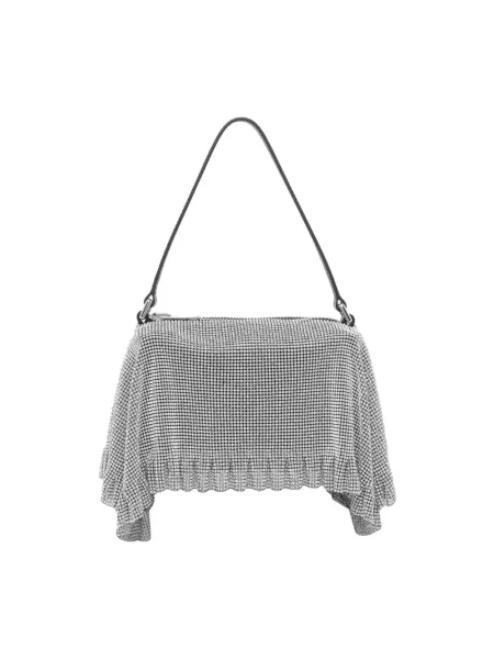 Torebka Alexander Wang skórzana szara