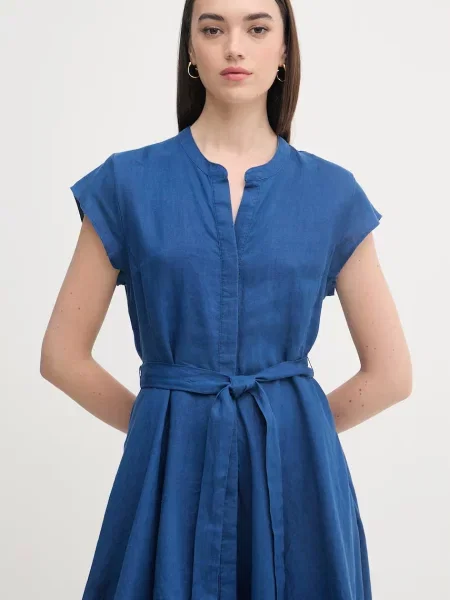 Льняное платье Dkny