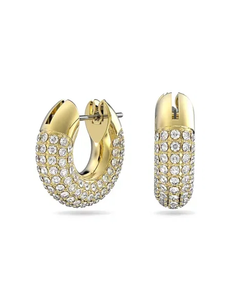 Обеци Swarovski златисто
