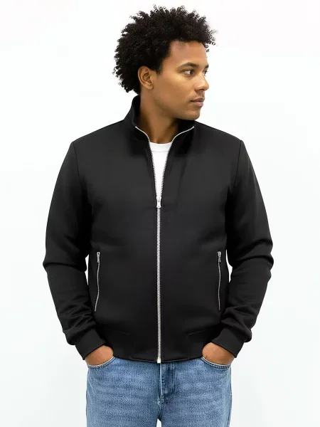 Бомбер Sun`s House черный