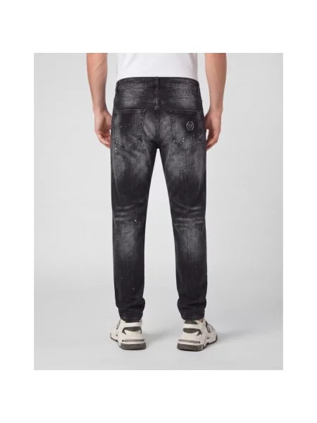 Jeansy Philipp Plein czarne