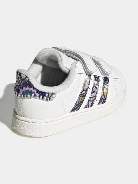 Adidas Originals LIBERTY LONDON SUPERSTAR II кросівки дитячі шкіряні