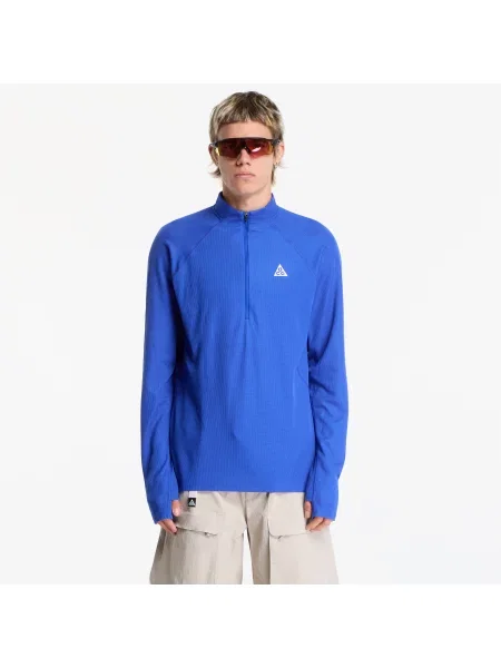Tricou Nike ACG Dri-FIT Mid-Layer Trail Running Top Hyper Royal/ Hyper Royal/ Summit White L alb
