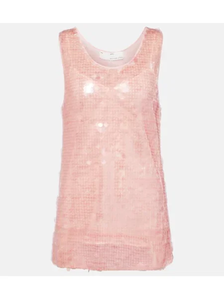Majica brez rokavov Xu Zhi roza