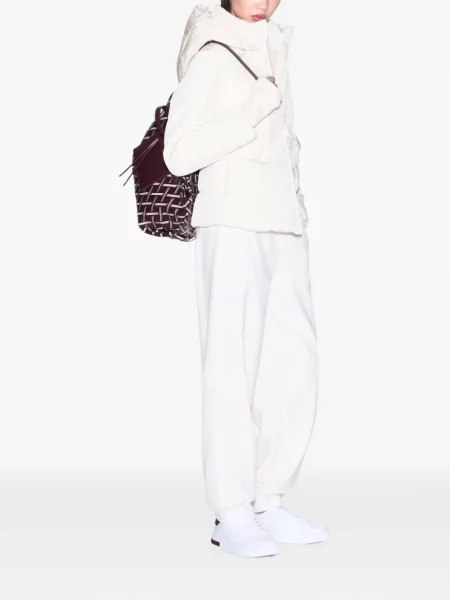 Pantaloni Armani Exchange alergare alb