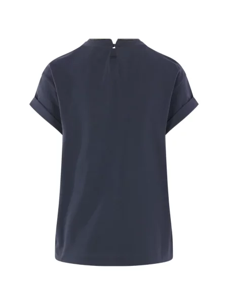 Tricou Brunello Cucinelli albastru