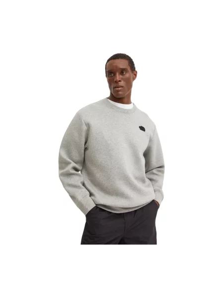The North Face bluza Crew Neck Sweatshirt szara