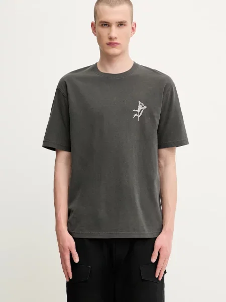 Samsoe Samsoe tricou din SALILIUM cu imprimeu gri