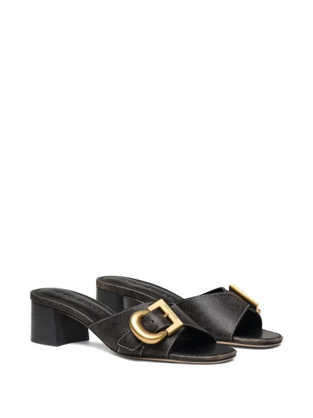 Sandale Marc Jacobs cu cataramă negru