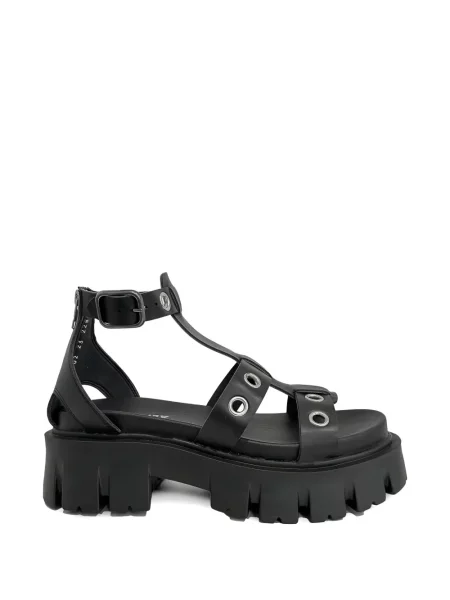 Sandale Altercore cu platformă negru