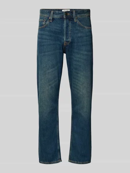 Jeansy o kroju relaxed fit w stylu used model CHRIS' Jack & Jones granatowe