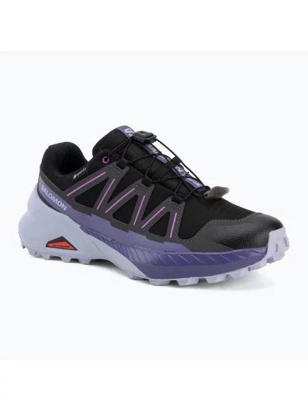 Încălțăminte de alergare pentru femei Salomon Speedcross Peak GTX black/cosmic sky negru