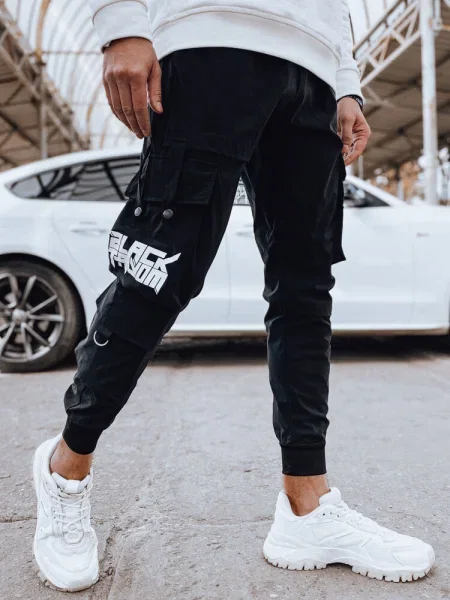 Pantaloni de jogging Dstreet negru
