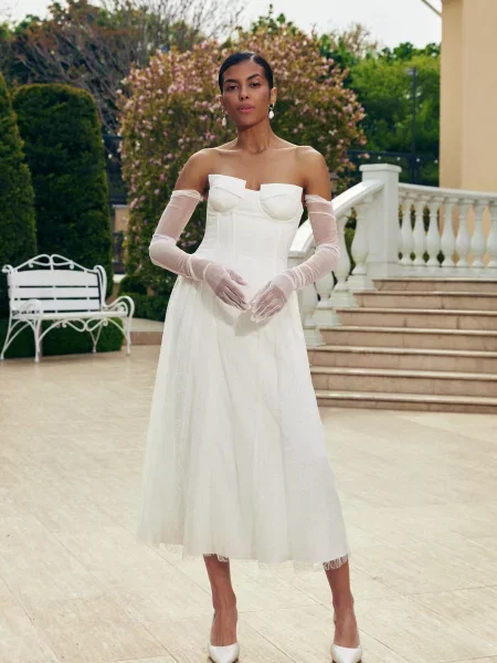 Сукня міді Gepur молочний