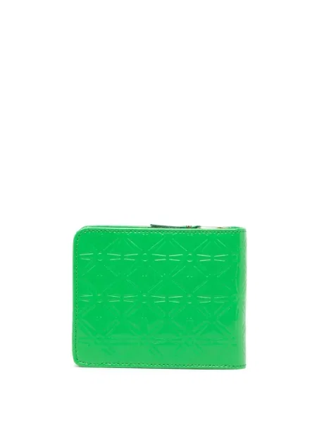 Portofel Comme Des Garçons Wallet din piele verde