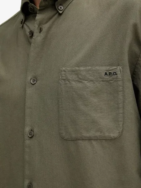 Cămașă A.p.c. verde