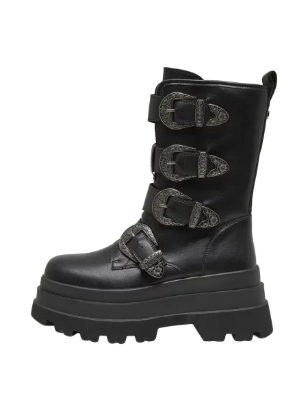 BUFFALO Botine JUPITER WEST MB' negru