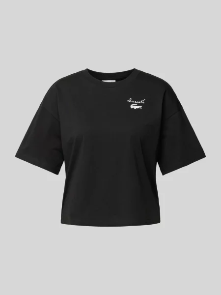 Koszulka Lacoste black czarna