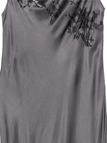 Rochie Carine Gilson din dantelă gri