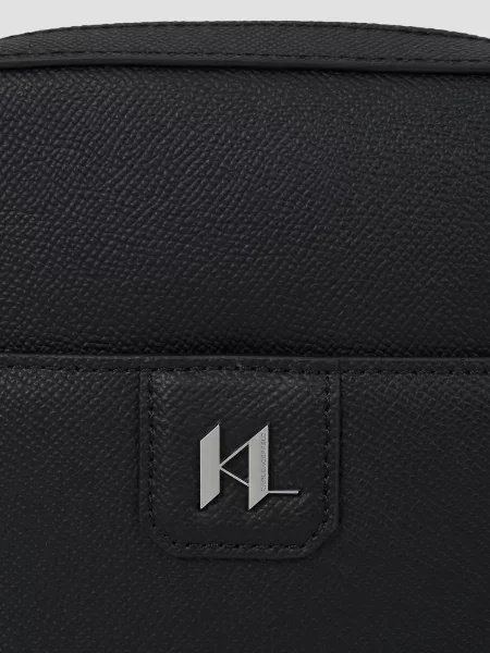 Karl Lagerfeld Крос-боді Шкіра чорний