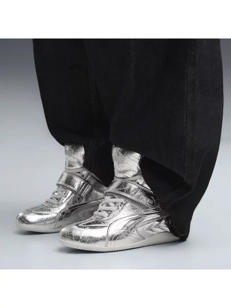 PUMA sneakersy Speedcat Wedge Lustre Buty Metaliczny