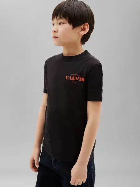 Calvin Klein Jeans tričko detské čierna