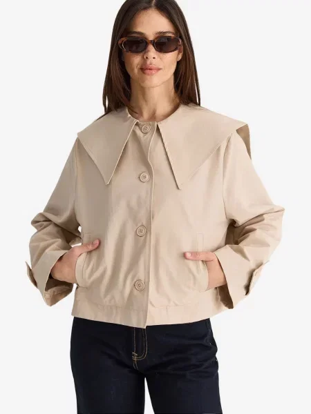 Bianco Lucci Přechodný kabát Trenchcoats' béžová