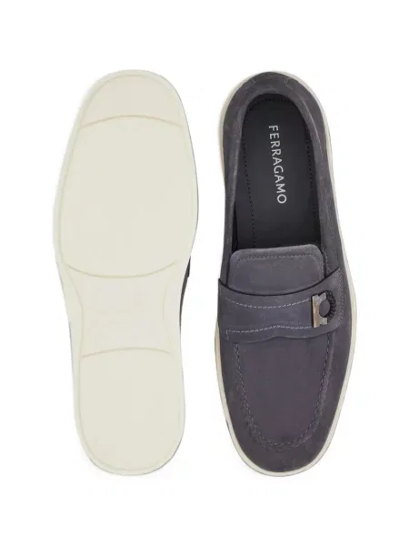Loaferice Ferragamo plava