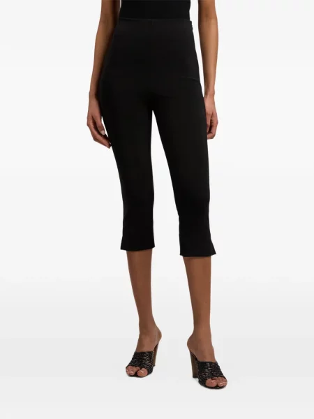 Κοκαλιάρης παντελόνι Ralph Lauren Collection κομμένο μαύρο