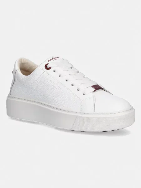 Alexander Smith London High sneakers de damă din piele alb