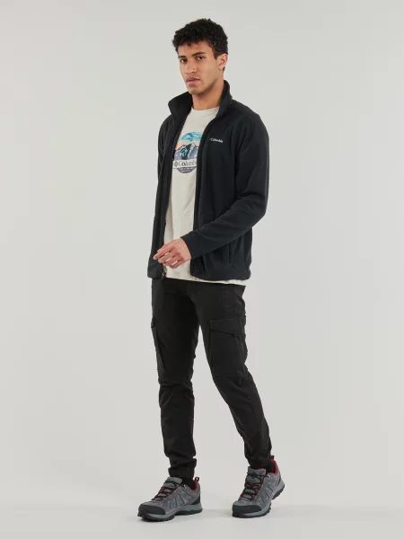 Fleece kabát Columbia fekete