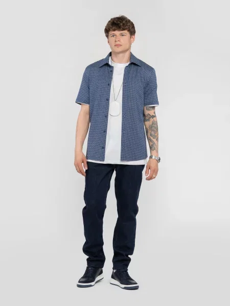 Сорочка Arber синій