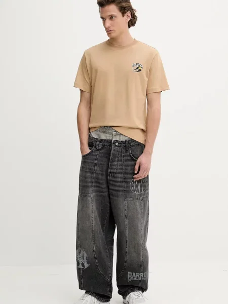 Футболка Barrow з принтом зелений