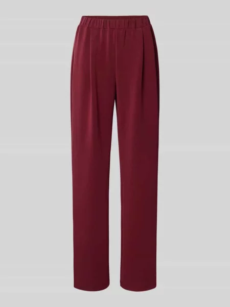 Spodnie dresowe o kroju regular fit z mieszanki modalu model TENNY' Selected