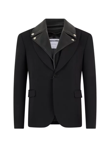 Gulerat sacou Moschino negru