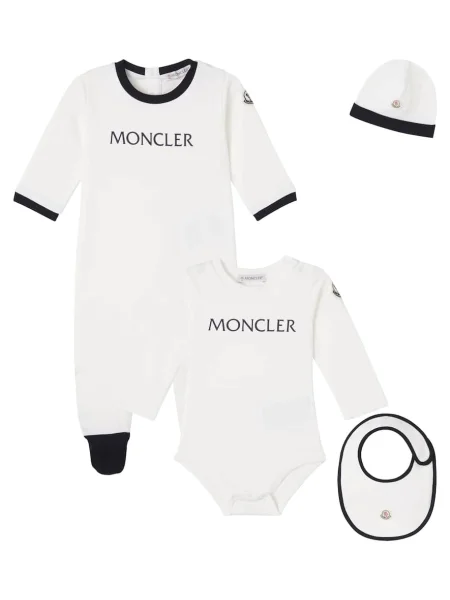 Gyerek body Moncler Enfant fehér
