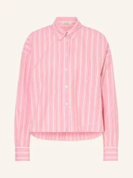 Herrlicher Bluzka Koszulowa Tila rosa biała