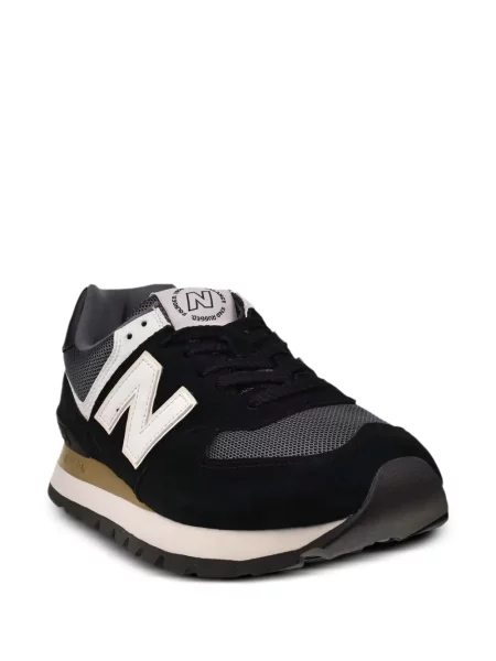 Semišové tenisky New Balance 574 šedé