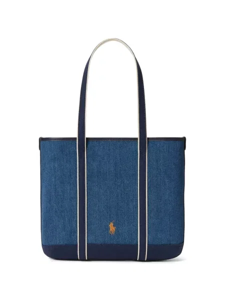 Matlasat sneakerși Polo Ralph Lauren cu autograf de catifea cord albastru