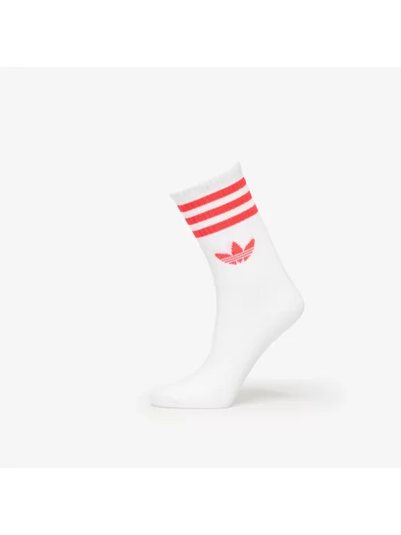 Κάλτσες adidas Crew Socks White/ Black/ Clear Pink S λευκό