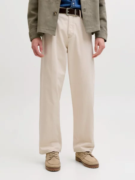 JACK & JONES Jeans JJIALEX JJORIGINAL ecru