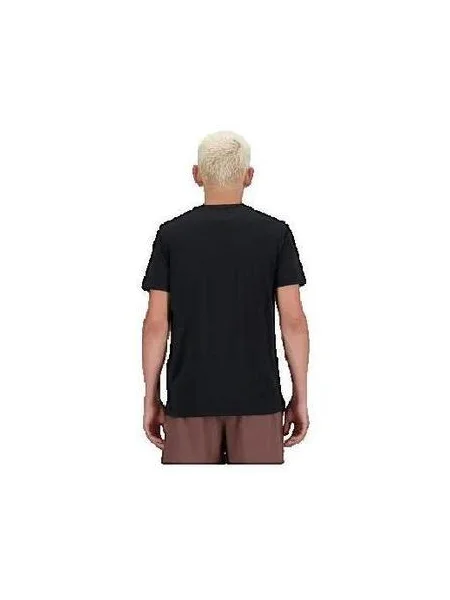 New balance Tricou funcțional Essentials Run / alb negru