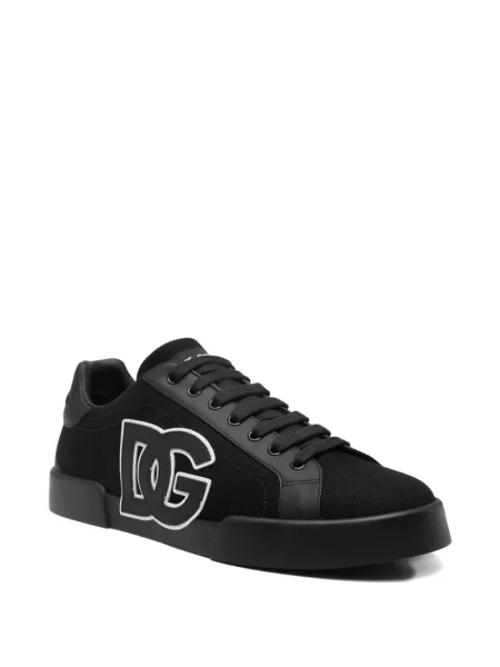 Sneakerși Dolce & Gabbana cu autograf negru