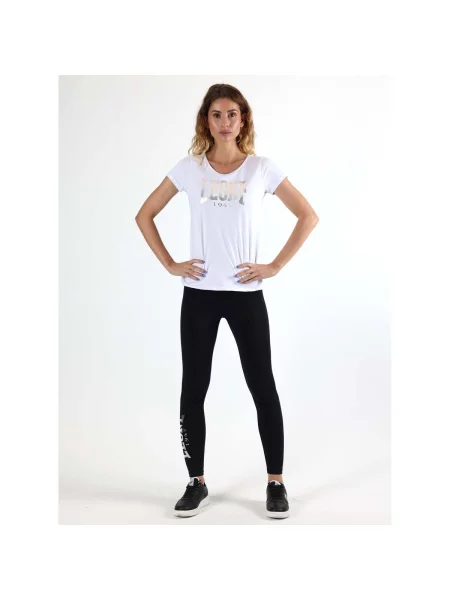 Scurt tricou Leone 1947 cu mâneci scurte alb