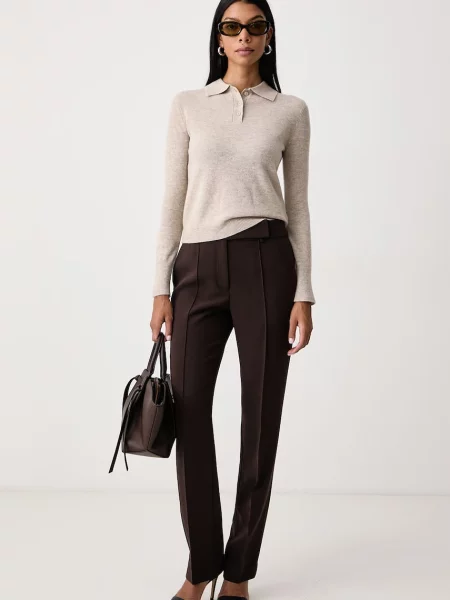 MICHAEL Michael Kors штани з ацетатом