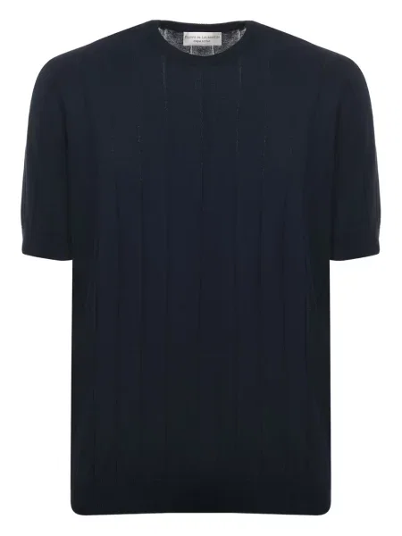 Tricou Filippo De Laurentiis tricotate albastru